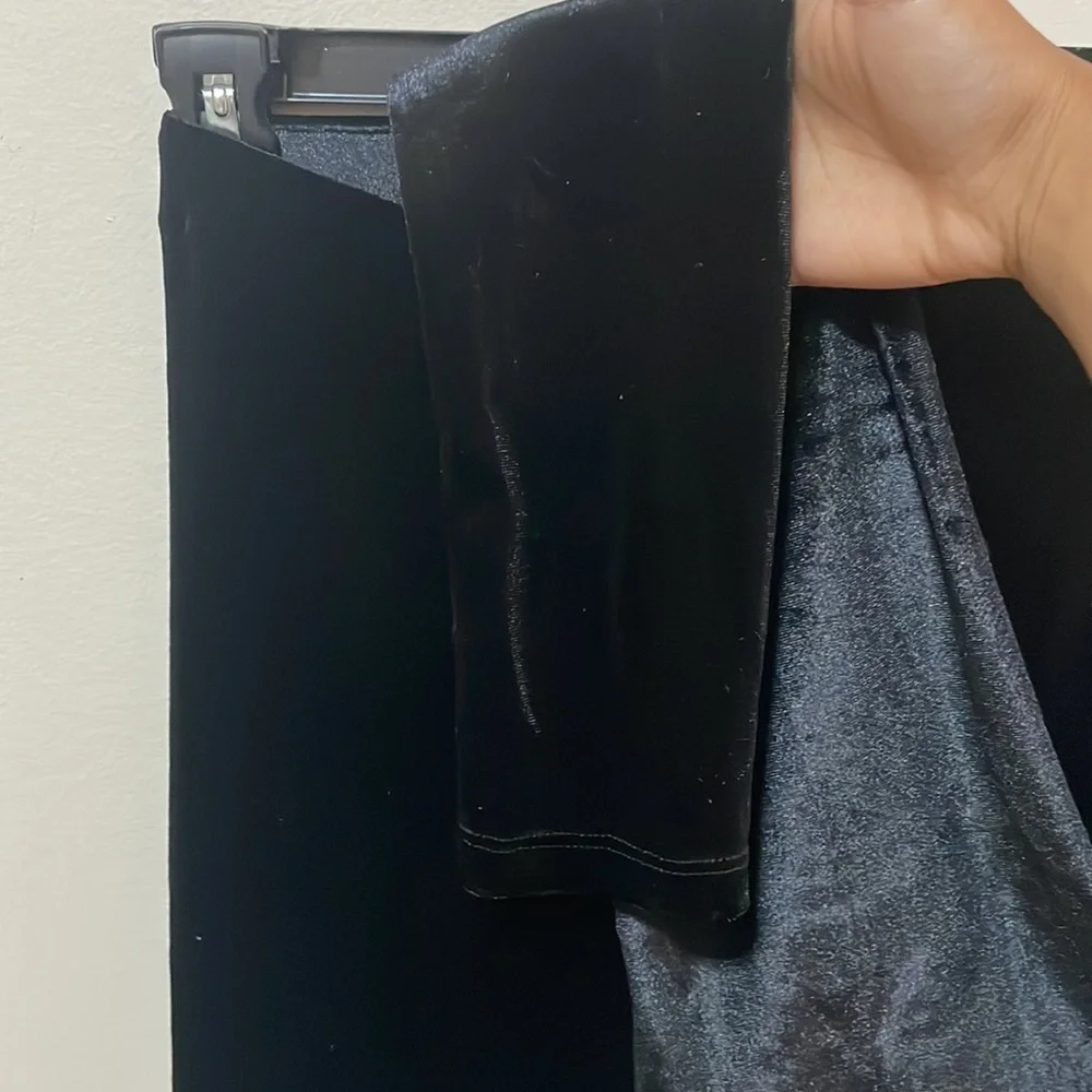 Zara black velvet leggings - Picture 10 of 11